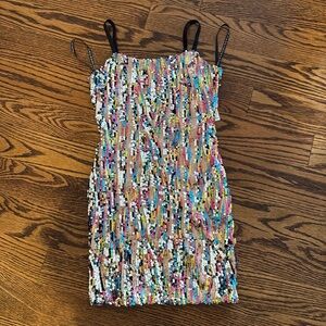 NWT KatieJ NYC Sequin dress - Tween Size Large